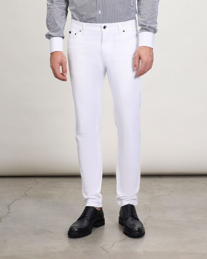 Джинсы Slim Fit хлопковые