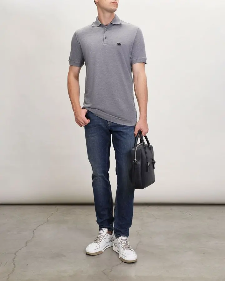 Джинсы Regular Fit хлопковые