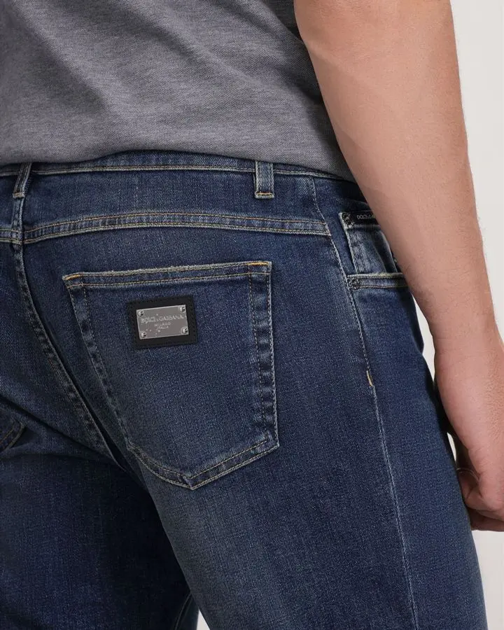 Джинсы Regular Fit хлопковые