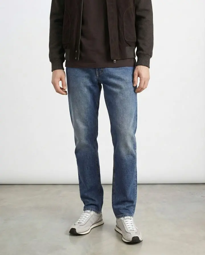 Джинсы Regular Fit хлопковые