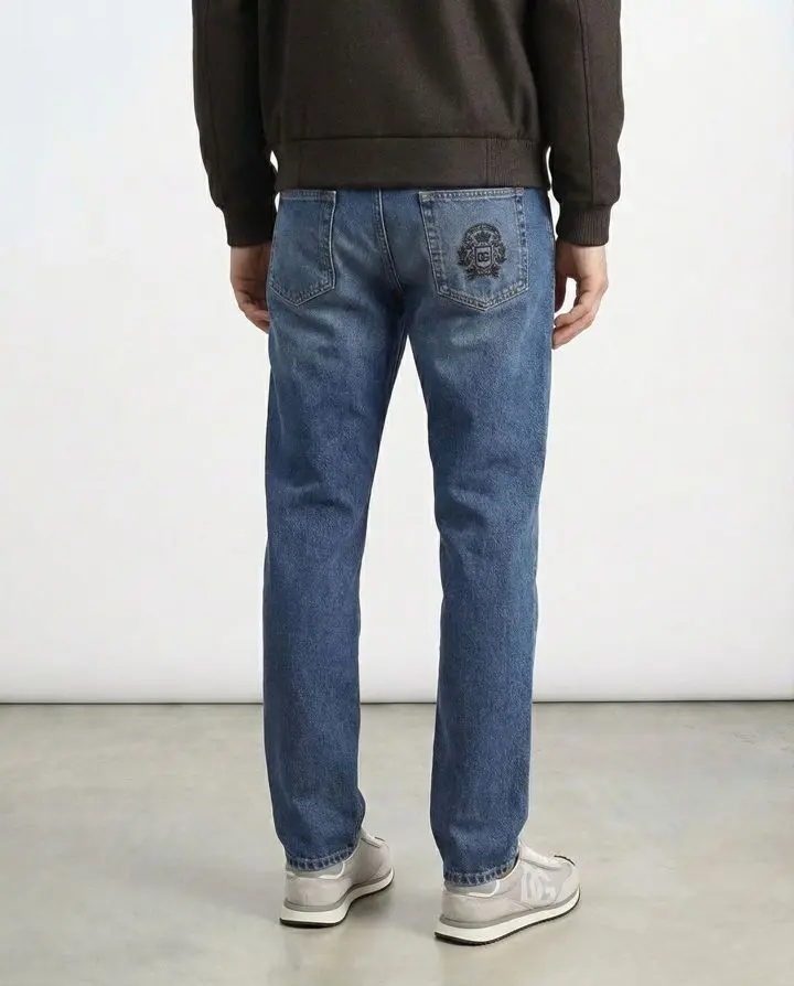 Джинсы Regular Fit хлопковые