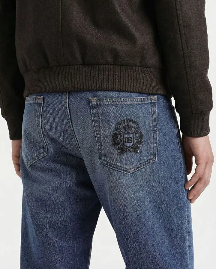 Джинсы Regular Fit хлопковые