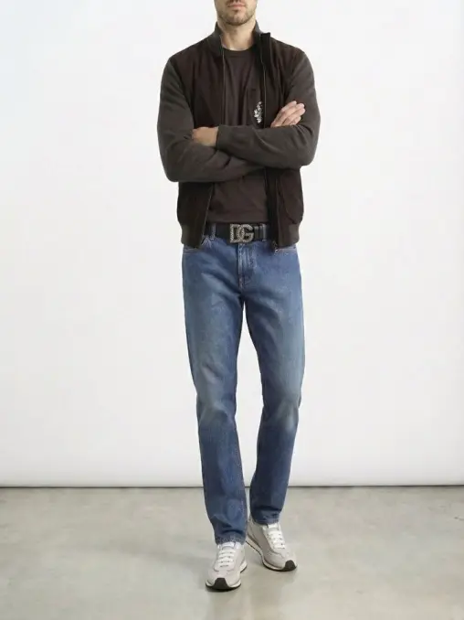 Джинсы Regular Fit хлопковые DOLCE & GABBANA