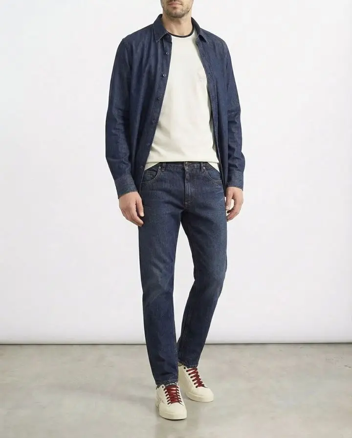 Джинсы Regular Fit хлопковые