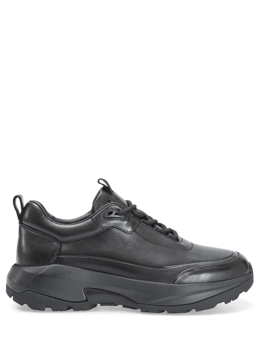 Кроссовки кожаные