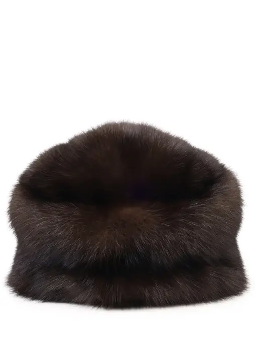 Чалма из меха соболя BLACK SABLE