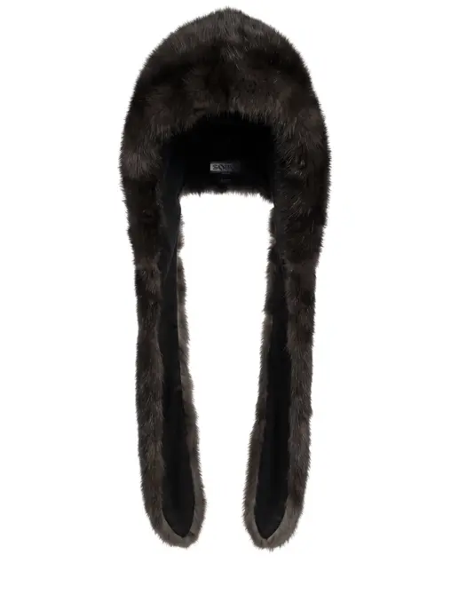 Капор из меха соболя BLACK SABLE