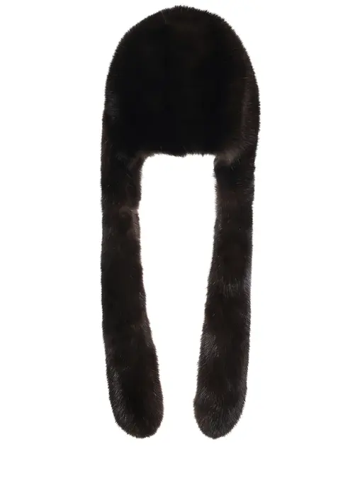 Капор из меха соболя BLACK SABLE