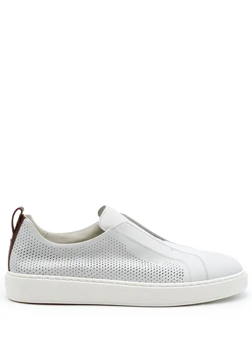 Слипоны кожаные SANTONI
