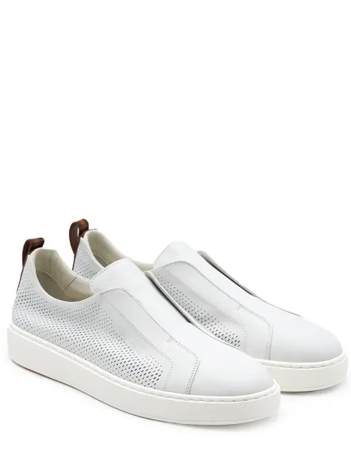 Слипоны кожаные SANTONI