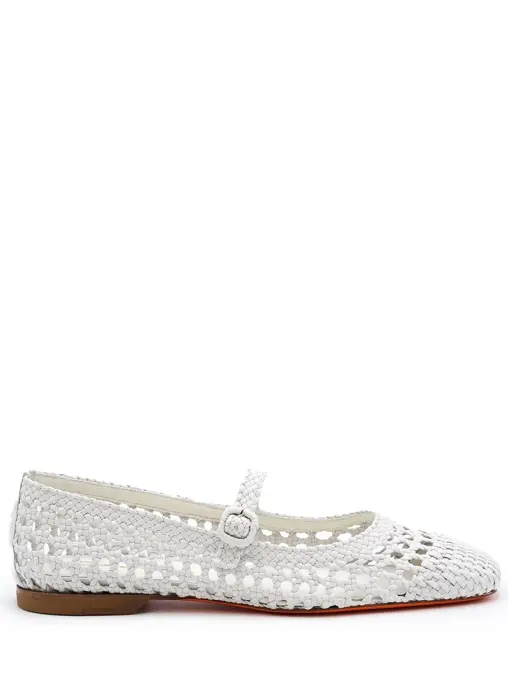 Балетки кожаные SANTONI
