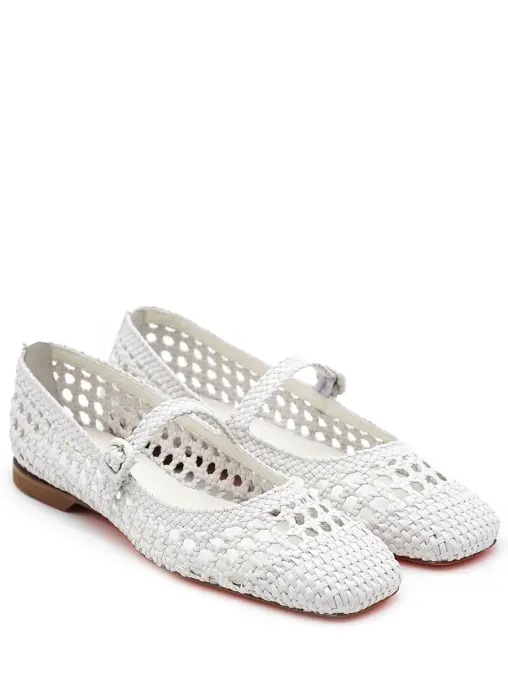 Балетки кожаные SANTONI