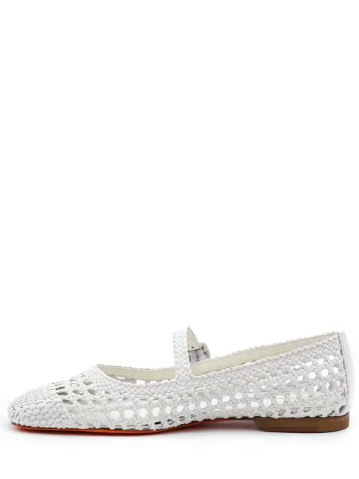 Балетки кожаные SANTONI