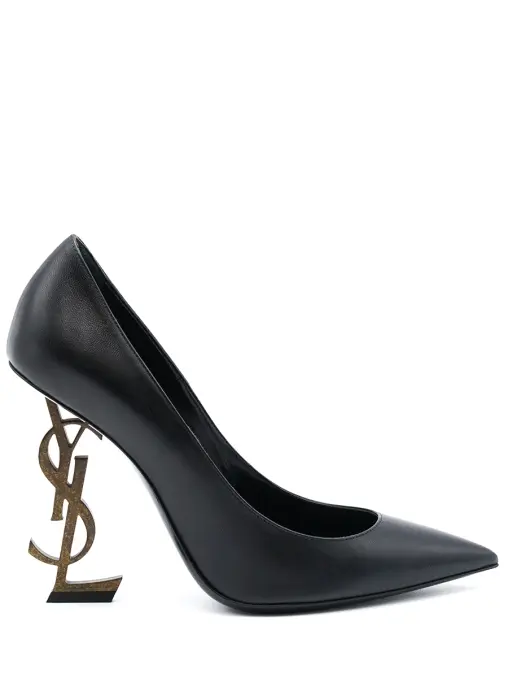 Туфли кожаные SAINT LAURENT