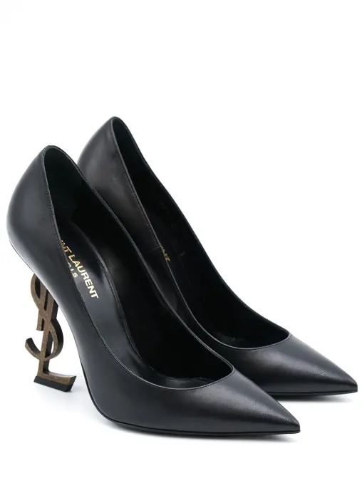 Туфли кожаные SAINT LAURENT