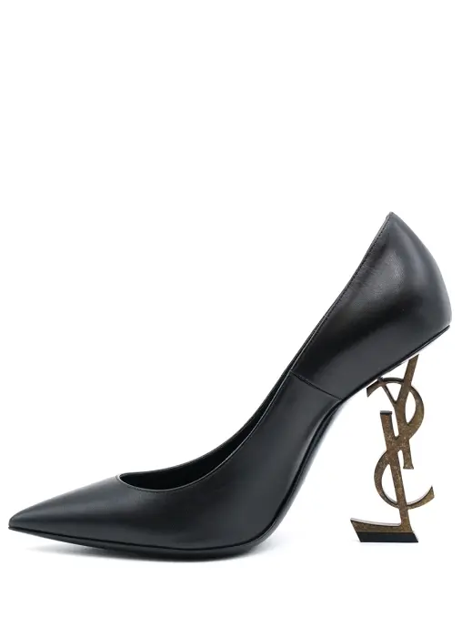 Туфли кожаные SAINT LAURENT