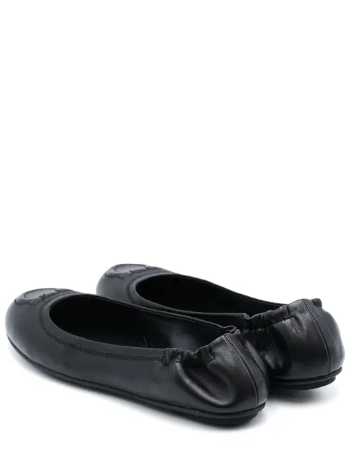 Балетки кожаные S.FERRAGAMO