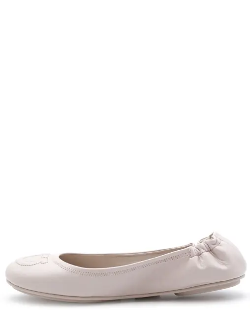 Балетки кожаные S.FERRAGAMO