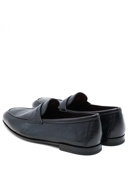 Лоферы кожаные SANTONI