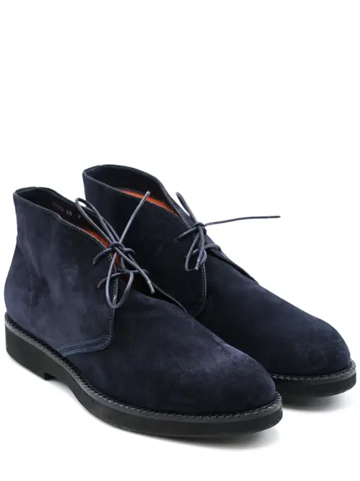 Ботинки замшевые на меху SANTONI