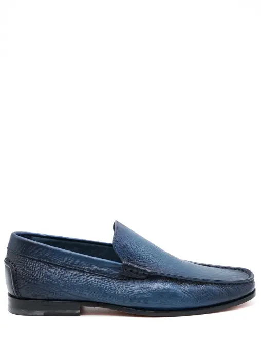 Лоферы кожаные SANTONI