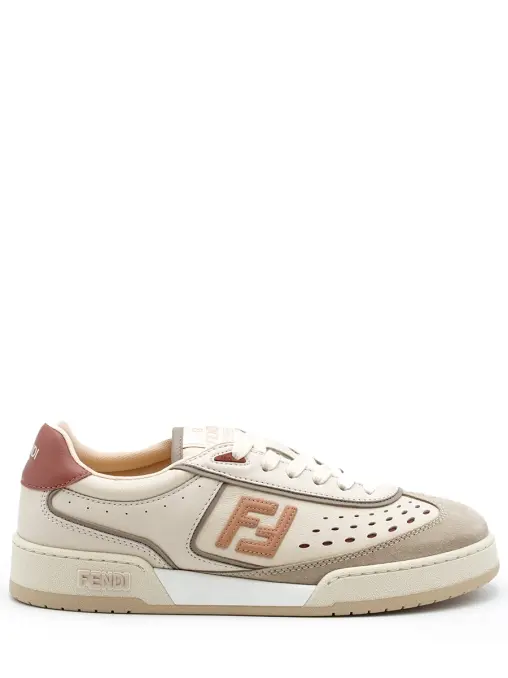 Кеды кожаные FENDI