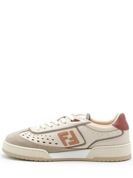 Кеды кожаные FENDI