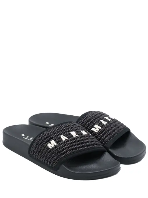 Шлепанцы текстильные MARNI