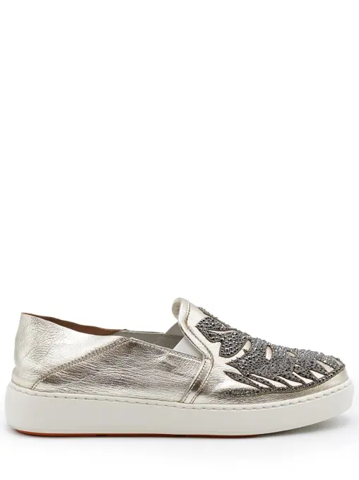 Слипоны кожаные SANTONI