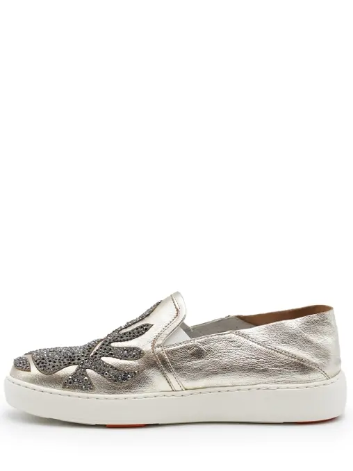 Слипоны кожаные SANTONI