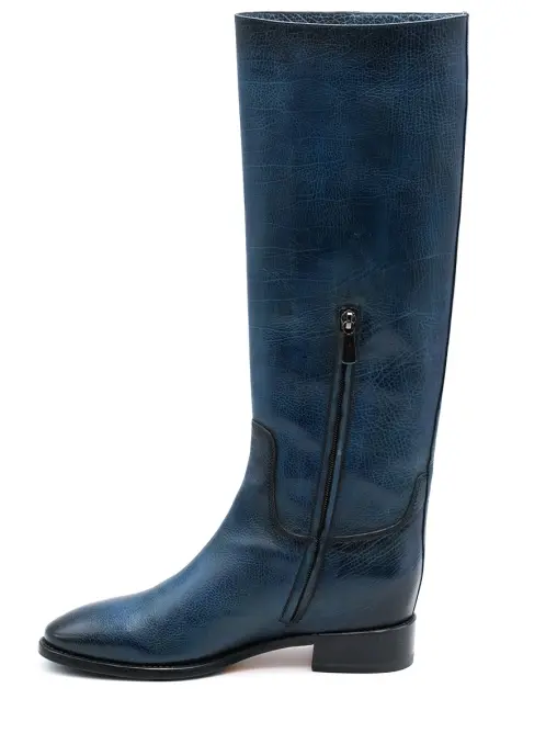 Сапоги кожаные SANTONI