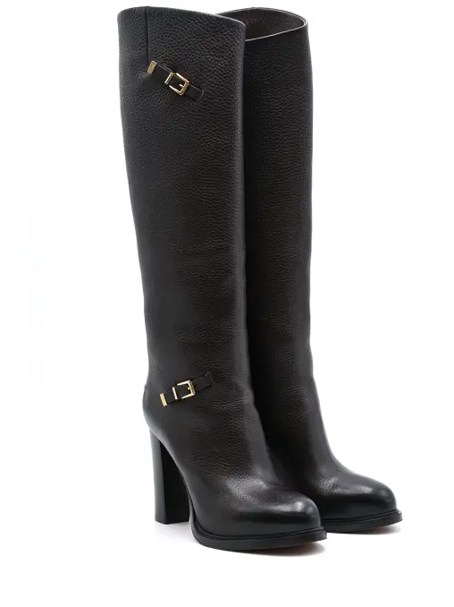 Сапоги кожаные SANTONI