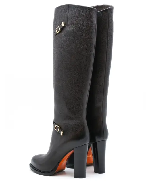 Сапоги кожаные SANTONI