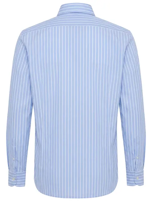 Рубашка Slim Fit хлопковая MC2 SAINT BARTH