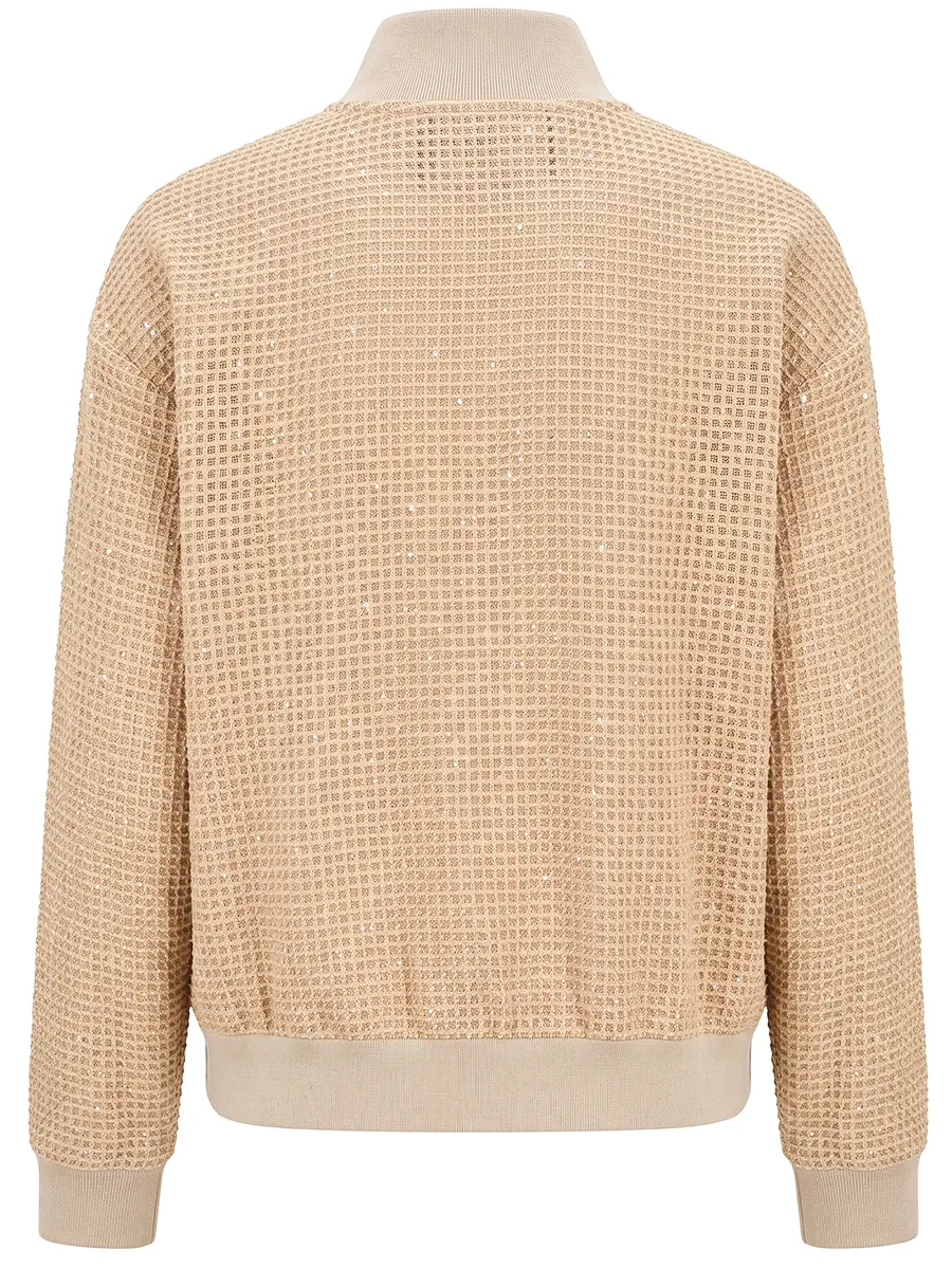 Бомбер однотонный