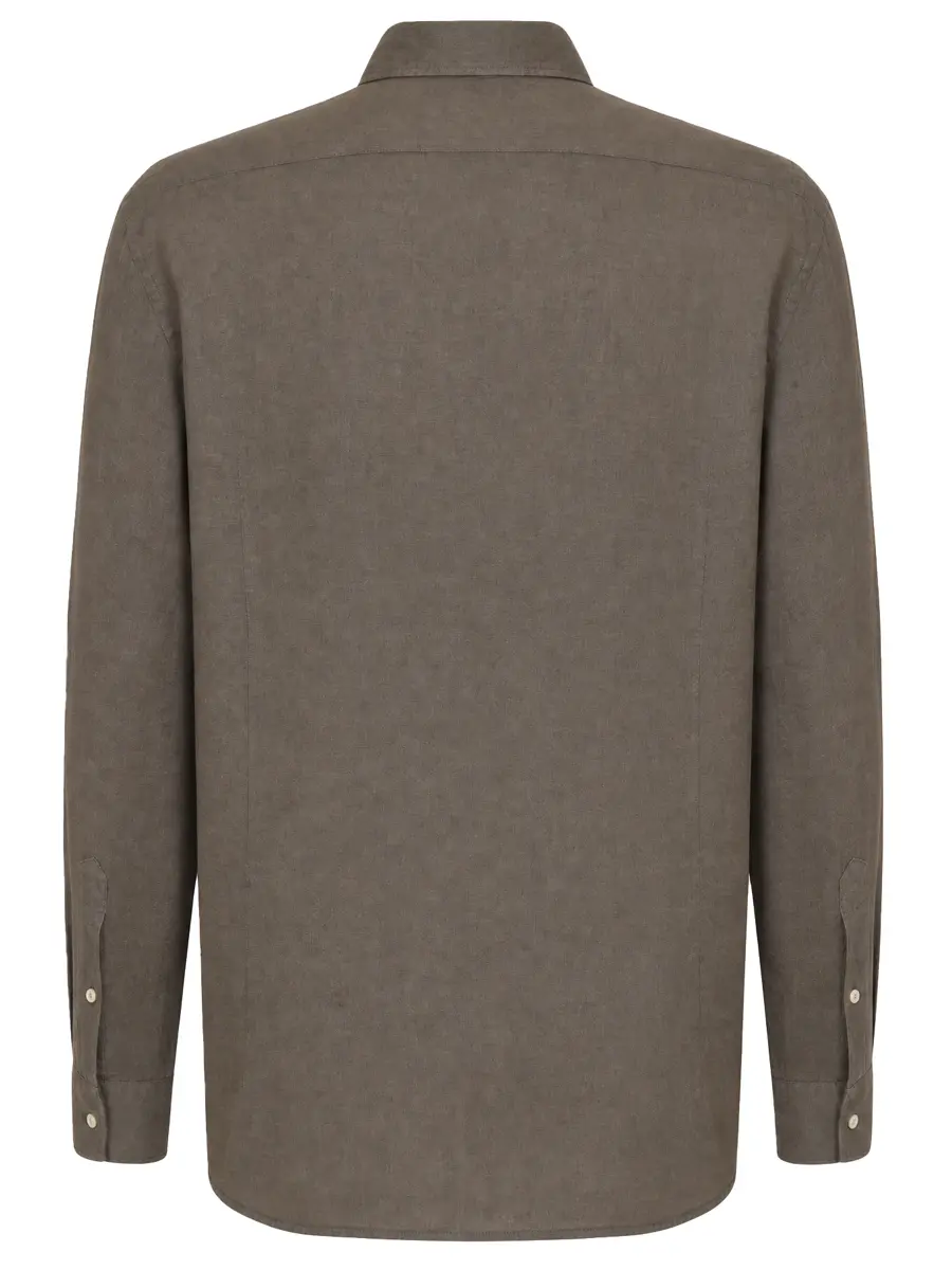Рубашка Slim Fit льняная