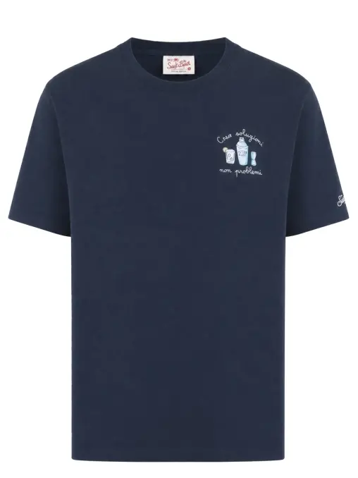 Футболка хлопковая MC2 SAINT BARTH