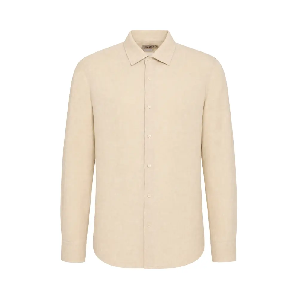 Рубашка Regular Fit льняная
