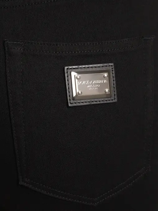 Джинсы хлопковые DOLCE & GABBANA