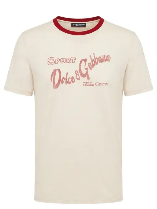 Футболка хлопковая DOLCE & GABBANA