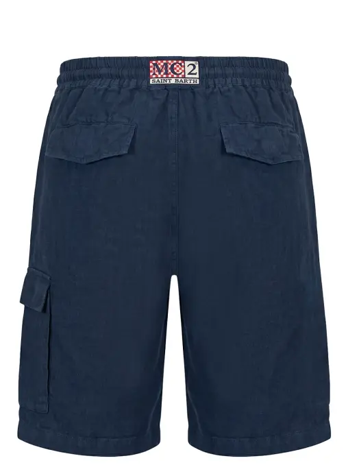 Шорты льняные MC2 SAINT BARTH