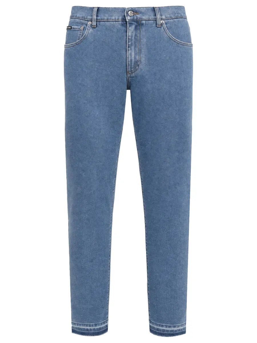 Джинсы Slim Fit хлопковые