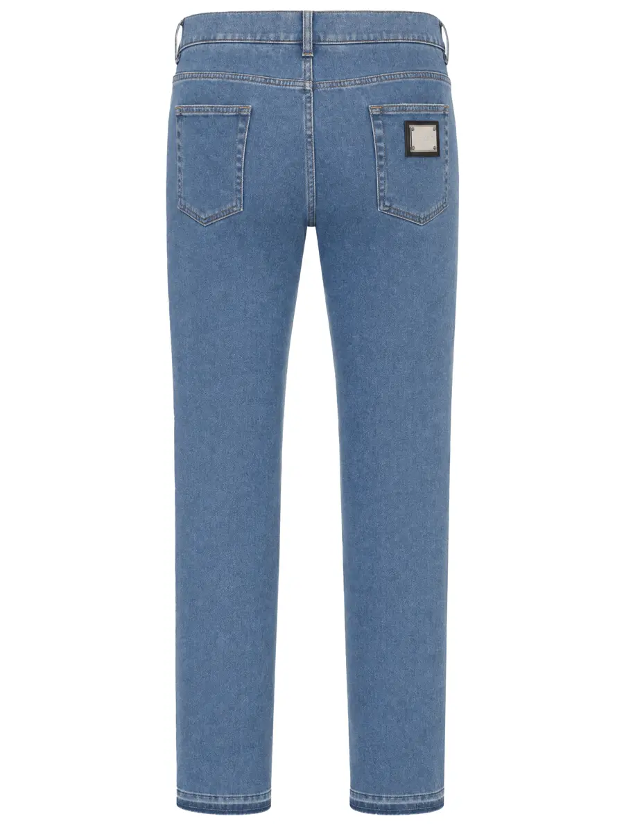 Джинсы Slim Fit хлопковые