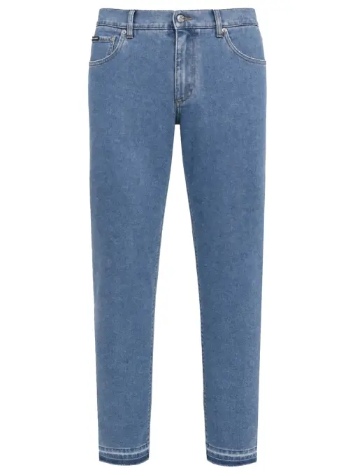 Джинсы Slim Fit хлопковые DOLCE & GABBANA