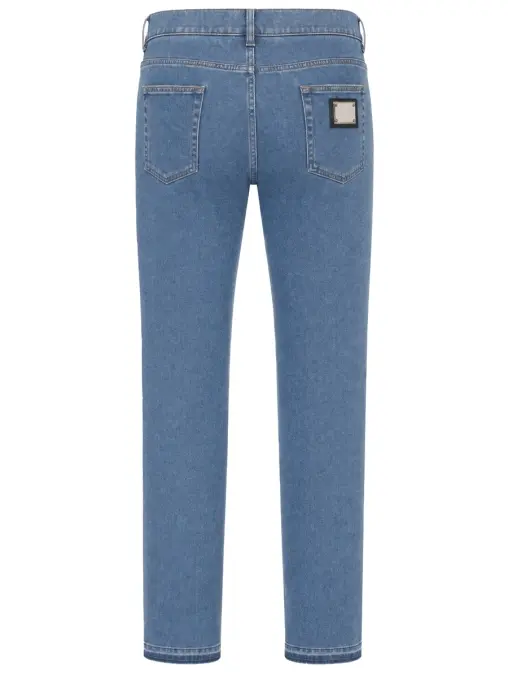 Джинсы Slim Fit хлопковые DOLCE & GABBANA