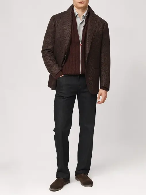 Джинсы Regular Fit хлопковые KITON