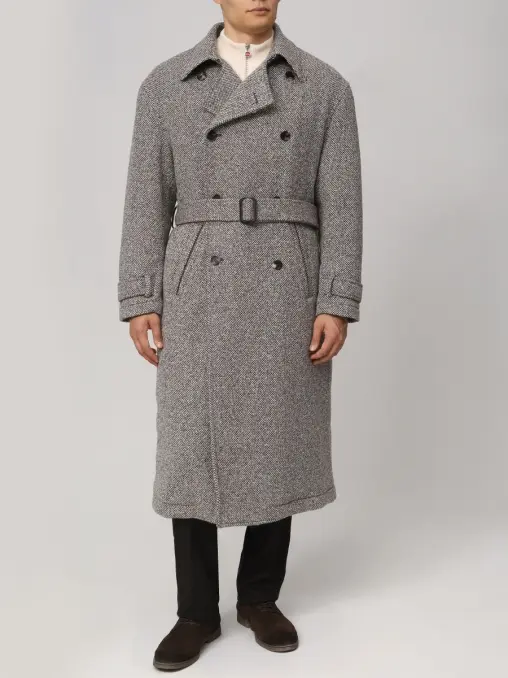 Пальто шерстяное KITON