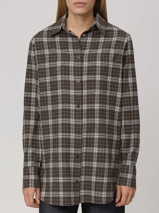 Рубашка фланелевая KITON
