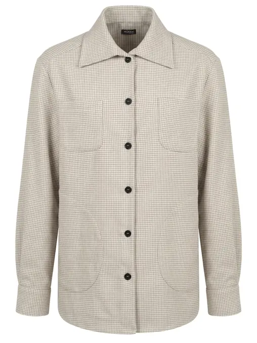 Рубашка шерстяная KITON