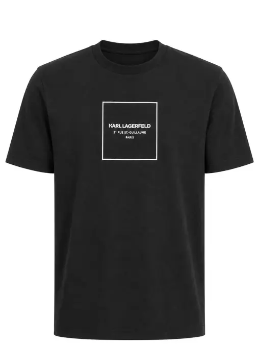 Футболка хлопковая KARL LAGERFELD